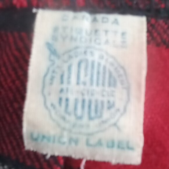 Vtg 60'S Highland Queen plaid du Quebec tartan 100% virgin wool skirt no size ta - Picture 6 of 10